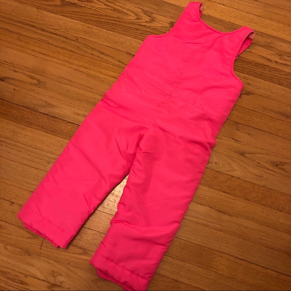 Hot pink snow pants size 4/5 EUC - Picture 2 of 3